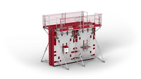 MAXIMO凭借与加热模块的结合，可在低温环境下为浇筑混凝土提供合理的解决方案。为模板加热保证混凝土硬化过程不受低温影响。