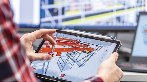 Wir machen geplante Lösungen greifbar. Sehen Sie Ihre Schalungs- und Gerüstlösungen so, wie sie in der Realität umgesetzt werden - jederzeit und überall. Unsere Visualisierungen machen komplexe Konzepte transparent und leicht verständlich.