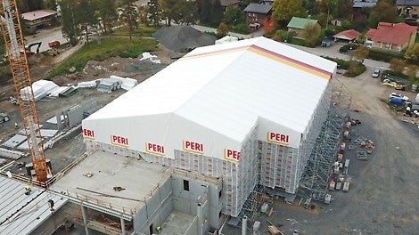 Ensimmäinen sääsuojakokonaisuus valmiina syksyllä 2021.