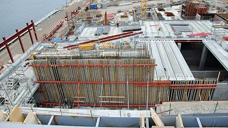 VARIO forme med MPB-24 alu-dragere (grå) og GT 24 trædragere (gule). 