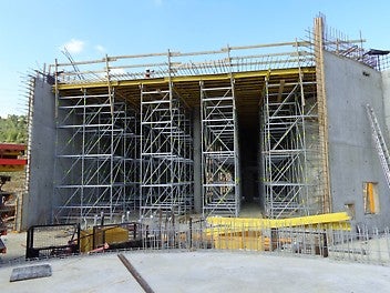 מערכת מגדלי תמיכה מסוג פרי-אפ ליציקת תקרות גבוהות