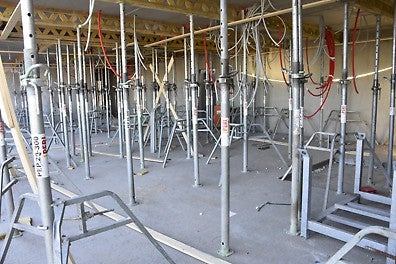 PEP Ergo dekkestøtter og GT 24 forskalingsdragere