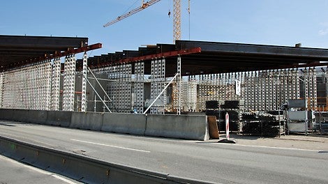 HD 200 opstilling med HE800B gennemkørselsprofil i begge retninger.