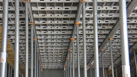 Das PERI SKYDECK ermöglicht unseren Kunden eine niedrige Schalzeit.