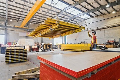 CNC Cutting and Formwork Assembly