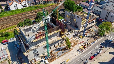 Budowa nowego gmachu Akademii Muzycznej w Katowicach.