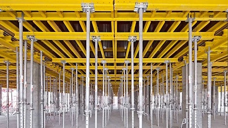 You can shutter every slab thickness, every layout and every height with MULTIFLEX.