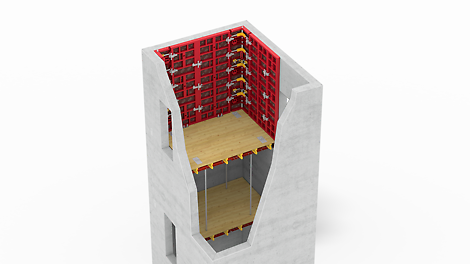 Piattaforma di ripresa SRU