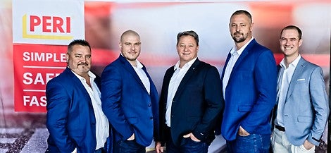 Group photo of PERI SA management Team