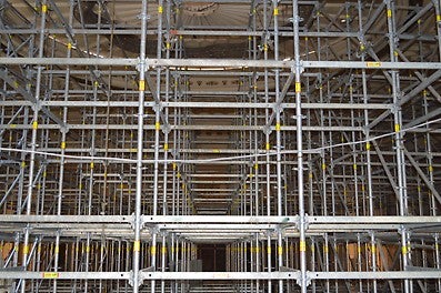 Долна скелетна констукция от система PERI UP Flex