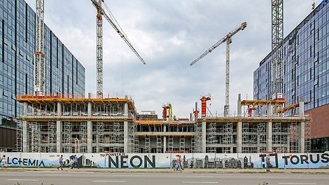 Biurowiec Alchemia IV, Gdańsk - widok od strony al. Grunwaldzkiej.