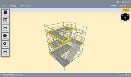The Scaffold Estimation Tool (SET) can generate a comprehensive all-in-one estimation of any scaffold configuration composed of complementary systems.