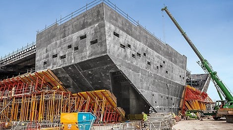 Aknaavade moodustamiseks valmistati eritellimusel puidust vormid. (Foto: PERI GmbH)<br/>