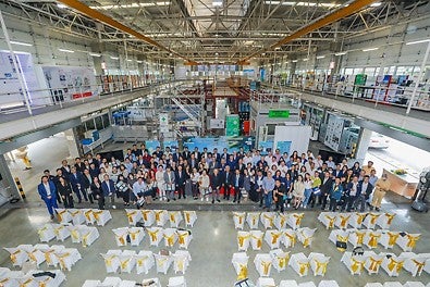 Atmosphere of the PERI Thailand with attendees at Awarding Ceremony for the Supporters of the Thai Obayashi Training Center on February 7, 2025