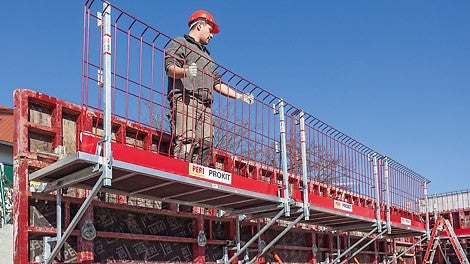 Visitors to the PERI exhibition hall can look forward to a comprehensive facelift for the tried-and-tested MAXIMO Panel Formwork.