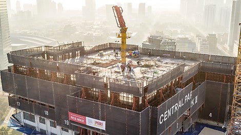 RCS MAX roniraketise süsteemi kasutegur seisneb efektiivsuses ja turvalisuses.<br/>(Foto: PERI SE)