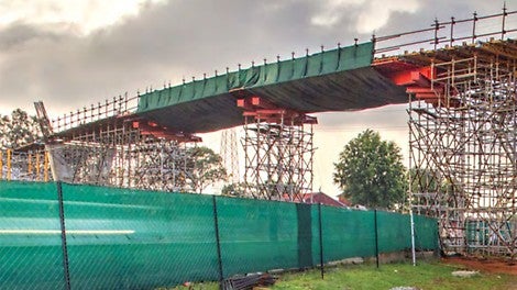 VARIO for pedestrian bridges on the N17 in Ekurhuleni, Gauteng