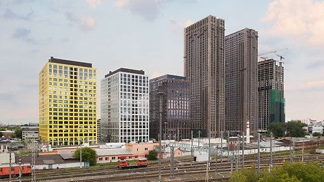 В процессе строительства жилого комплекса использовался один комплект оборудования PERI для нескольких очередей. Благодаря инженерному сопровождению успешно проведена существенная адаптация технических решений согласно изменениям в проекте. В итоге темп строительства достиг уровня 6,5 этажей в месяц.<br/>