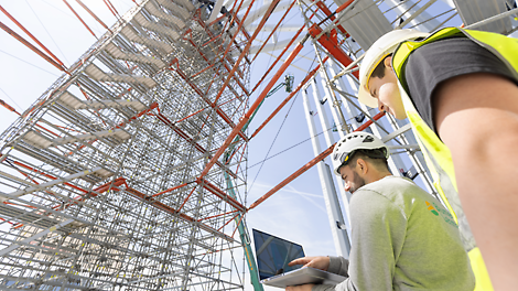 Eine gute Arbeitsvorbereitung ist die Grundlage eines erfolgreichen Gerüstbauprojektes, denn individuelle Störungen der Arbeitsprozesse stellen große Herausforderungen für Ihr Unternehmen dar und haben hohen Einfluss auf die Ergebnissituation.