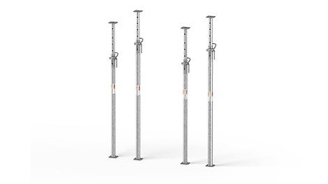 Čelični podupirač za svakodnevnu upotrebu na gradilištu.