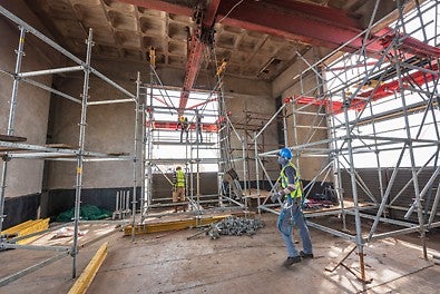First Bank head office facade improvement