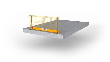 PROKIT EP 110 bietet eine zuverlässige Absturzsicherung freier Deckenkanten.