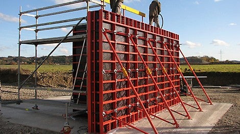 &lt;p&gt;The particularly lightweight and easy-to-handle wall formwork system is ideal in places where crane capacities are limited or not available at all.&lt;/p&gt;<br/>