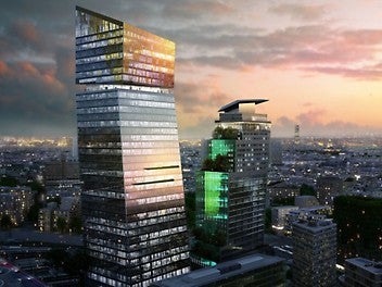 Projet des tours DUO<br/>(Crédit : L&#039;autre image)