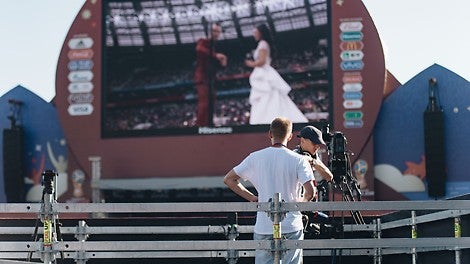 Главной задачей при проектировании телевизионной платформы стояло добиться высокой жесткости конструкции, чтобы ни при каких внешних воздействиях не возникали колебания или вибрации, которые могут пагубно влиять на качество картинки камеры. 