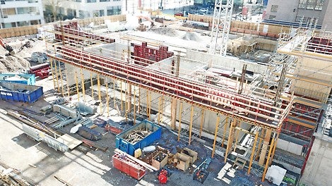 Tanssin Talo on ainutlaatuinen rakennushanke sekä käyttötarkoitukseltaan ja arkkitehtuuriltaan, mutta myös rakennusteknisesti.