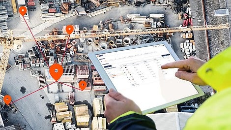 Durch die mehrheitliche Übernahme der Firma Syfit bringt PERI Identifikations- und Verfolgungslösungen in die Bauindustrie.