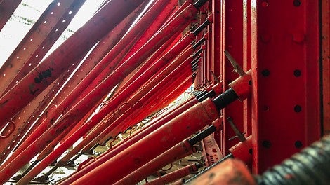 Single-sided TRIO formwork solution