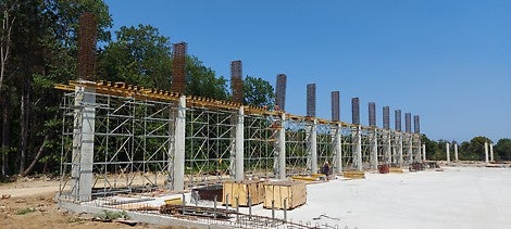 Изграждане на кофраж за греда 