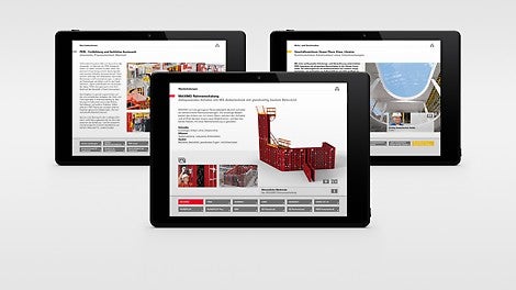 PERI veidņu un sastatņu rokasgrāmata ir pieejama arī digitāli. 