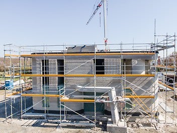 Seitenansicht 3D Haus Wallenhausen