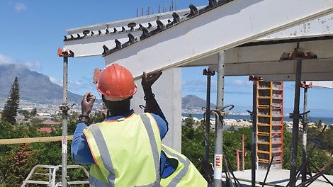 Total formwork solution for upmarket apartment building