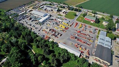 Areál PERI Prostějov 2016