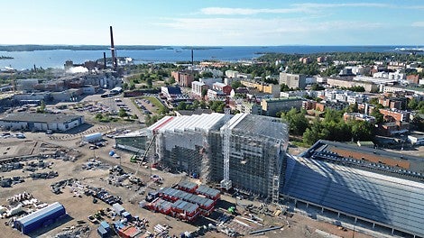 PERI UP LGS 150 on suunniteltu suurille jänneväleille ja kuormille, ja tarjoaa korkean turvallisuustason sekä asennuksen että käytön aikana.