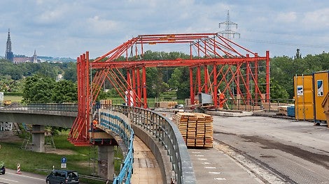 Der Arbeitsablauf wurde beschleunigt - und gleichzeitig Straßensperrungen vermieden.
