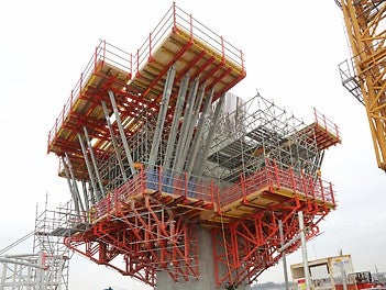 The Mersey Gateway is a cable-stayed bridge stretching over 2,000 m from Runcorn to Widnes