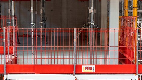 Zabezpieczenie krawędzi bocznych stropu.