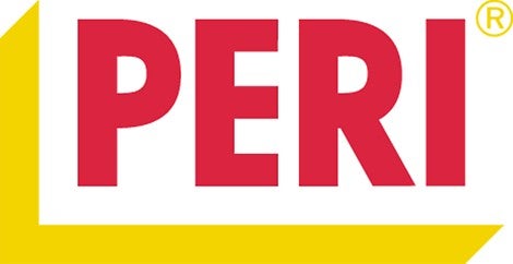 Strzałka pozioma symbolizuje rosnącą obecność na rynku oraz zwiększającą się liczbę zadowolonych klientów. Strzałka pionowa oznacza poprawę jakości wszystkich usług PERI.