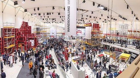 With more than 200,000 guests, the PERI exhibition hall at bauma 2022 was a visitor magnet. 