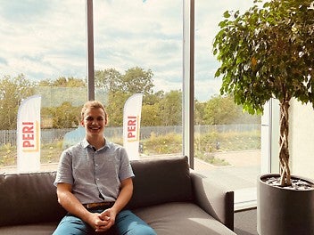 “During my work placement at PERI UK, I was directly involved as a full team member.“