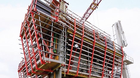 The ACS Self-Climbing System was used for the first time in Denmark for the Lighthouse 2.0, having already proven its worth in numerous construction projects worldwide.