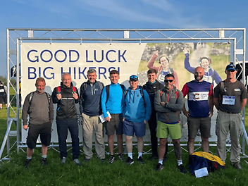 PERI employees complete Cancer Research&#039;s Big Hike Challenge.