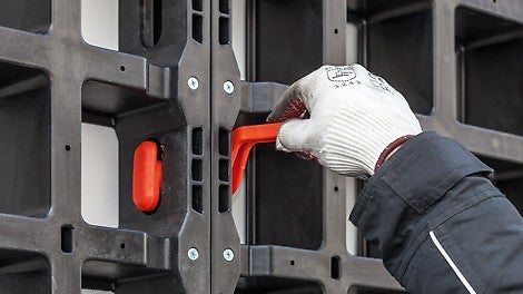 The assembly steps are easy to understand, less experienced users of system formwork can also work quickly and efficiently with DUO.