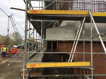 Изграждане на кесони, Терминал 2А, порт Бургас