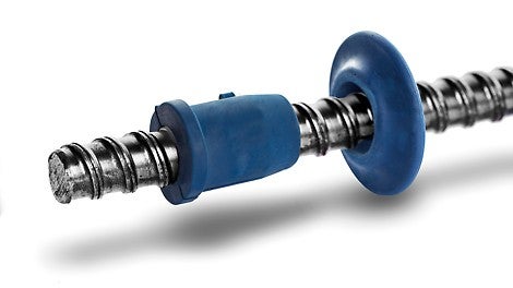 Savilces noblīvēšanas sistēma ar briestošas gumijas komponentēm