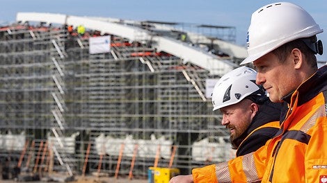 Durch die frühzeitige Einbindung schon während der Planungsphase gliederten sich die Gerüstbauarbeiten optimal in die engen Zeitfenster des Gesamtprojektes ein.